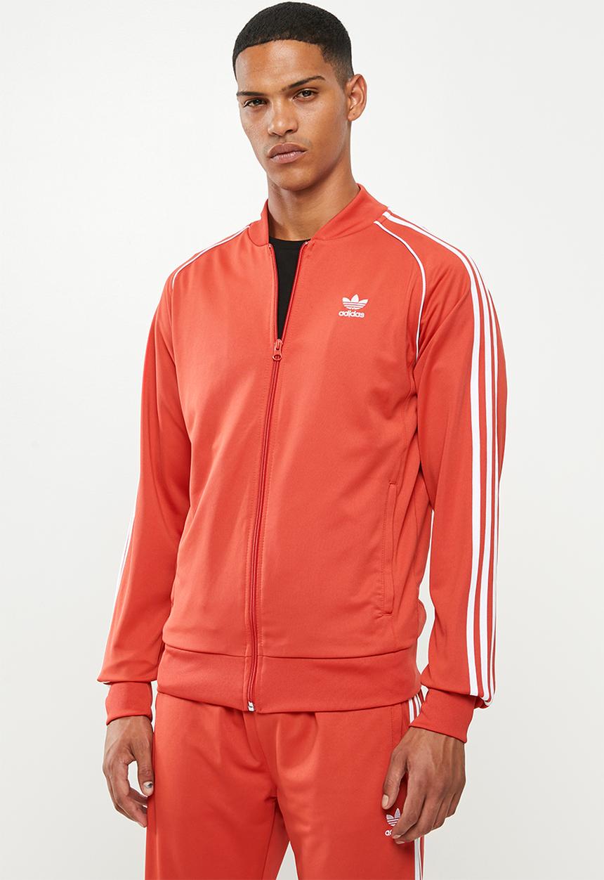 adidas Originals - Sst track top - red