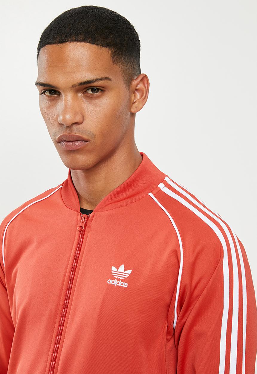 adidas Originals - Sst track top - red