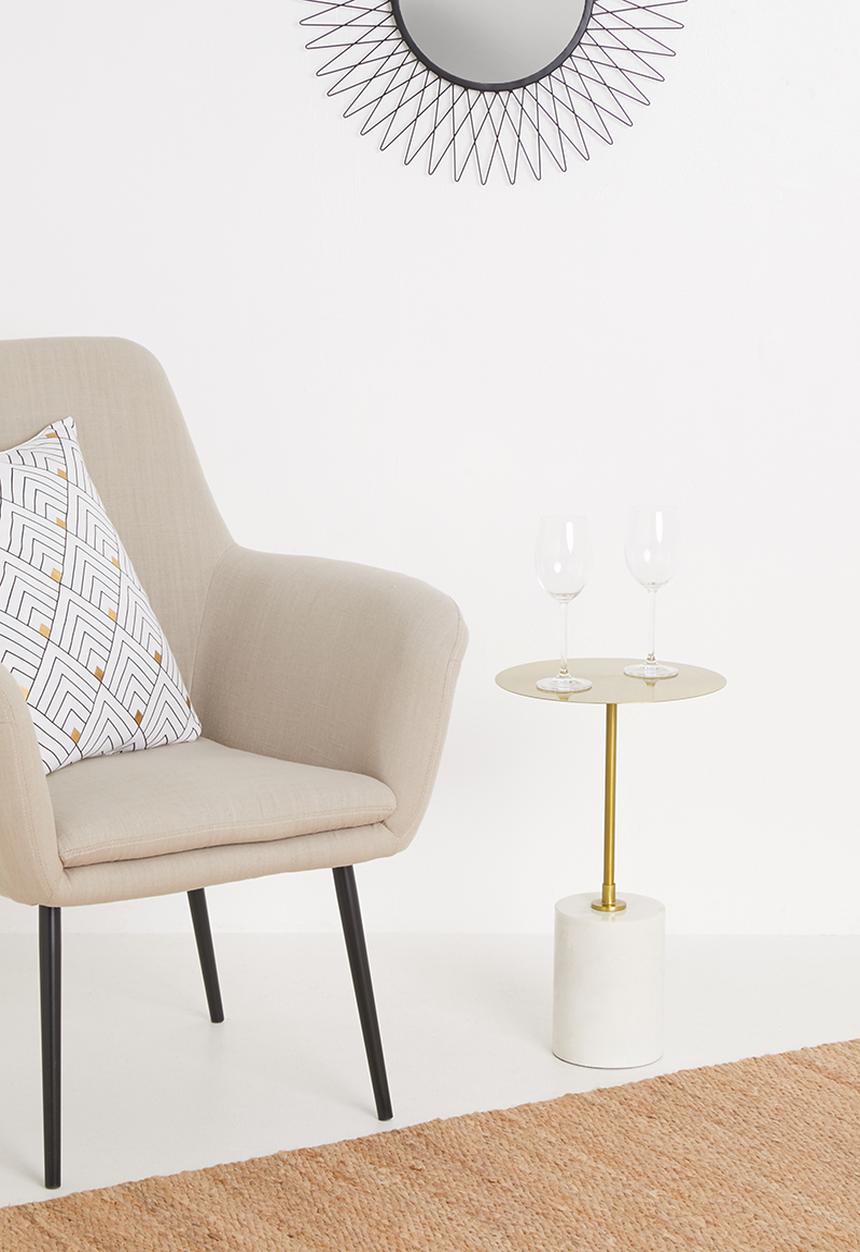 SF Collection - Lyanna side table - gold