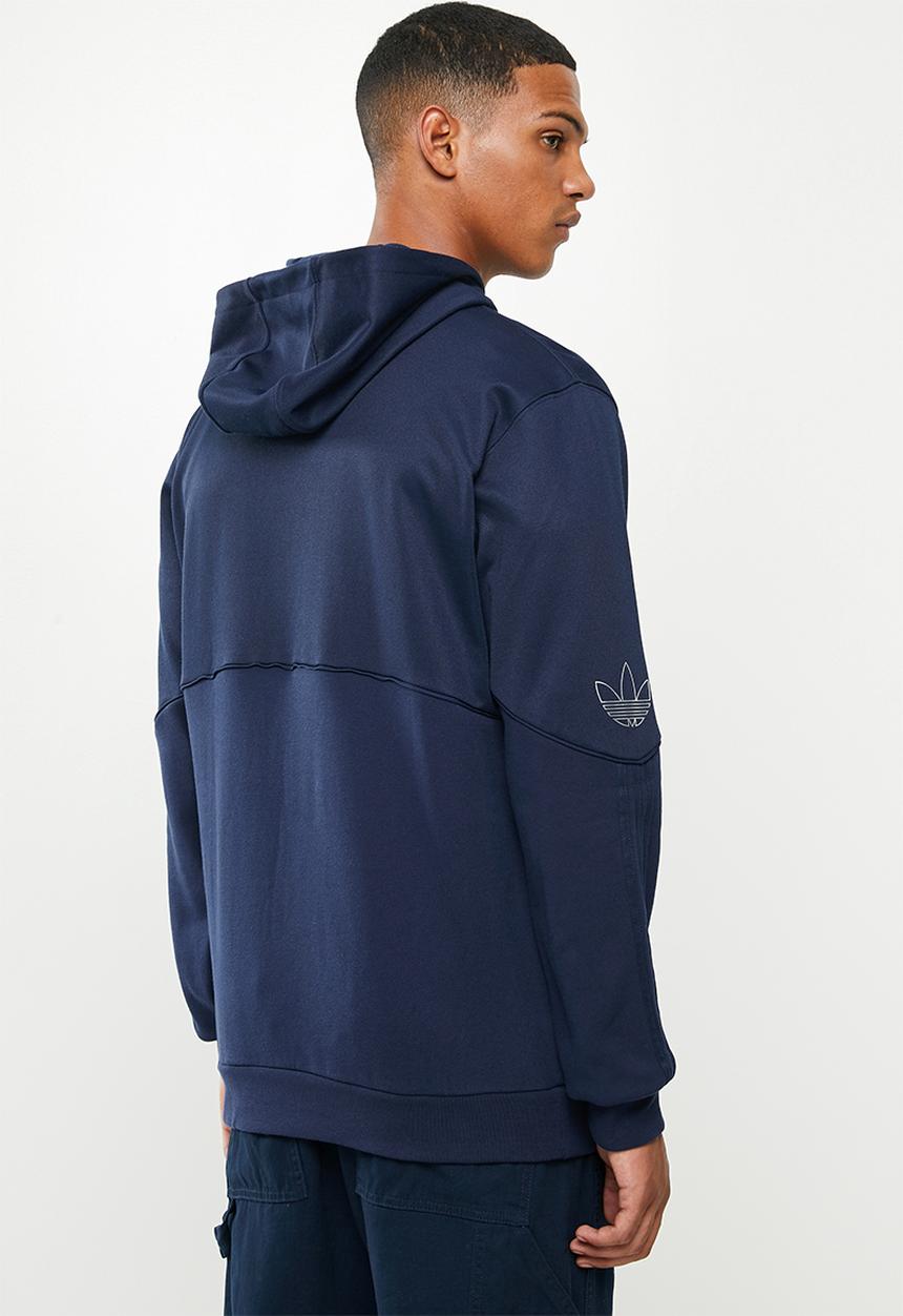 adidas Originals - Outline hoody - blue