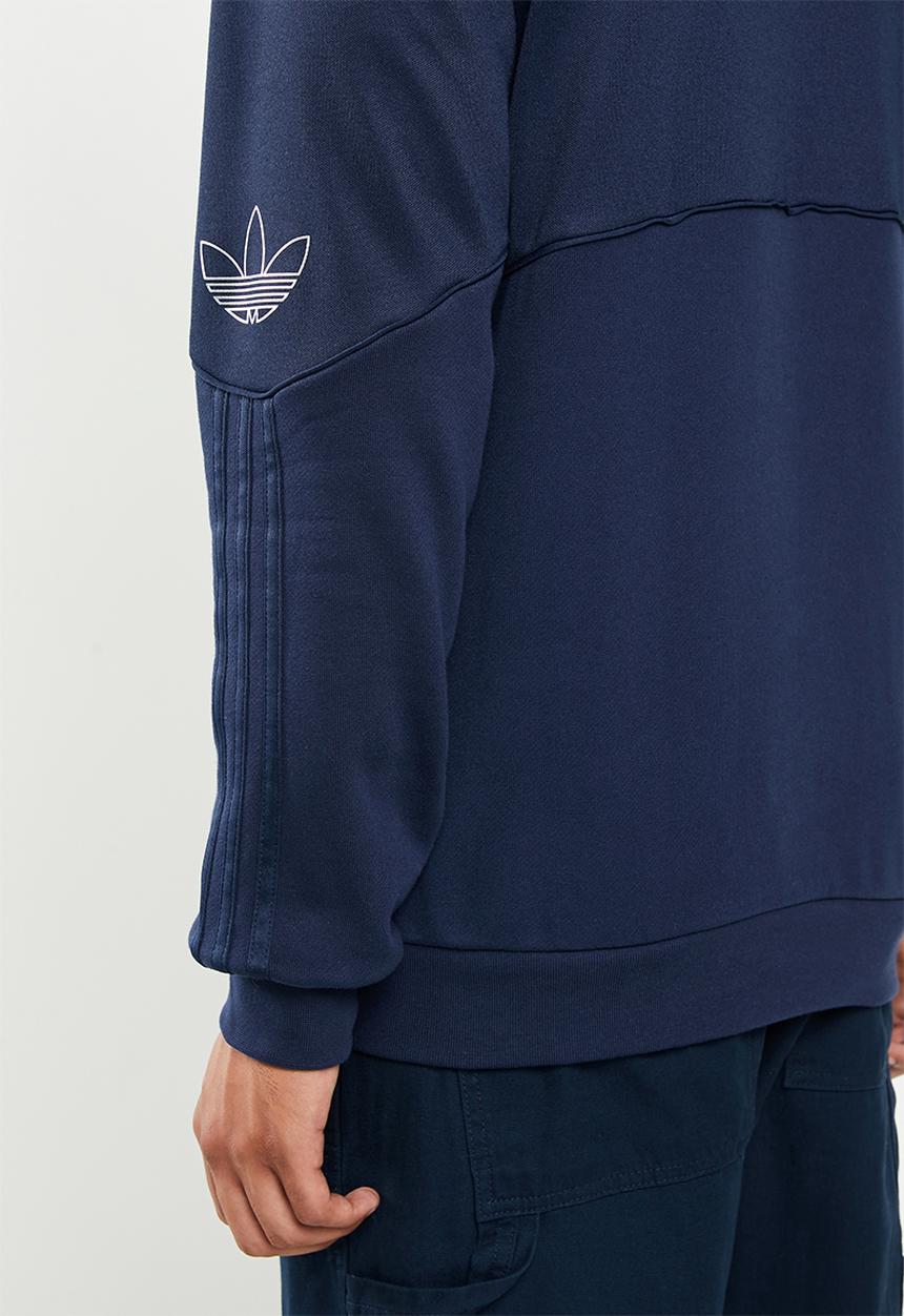 adidas Originals - Outline hoody - blue