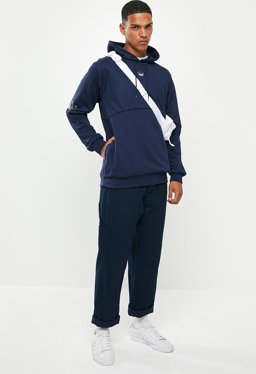 adidas Originals - Outline hoody - blue