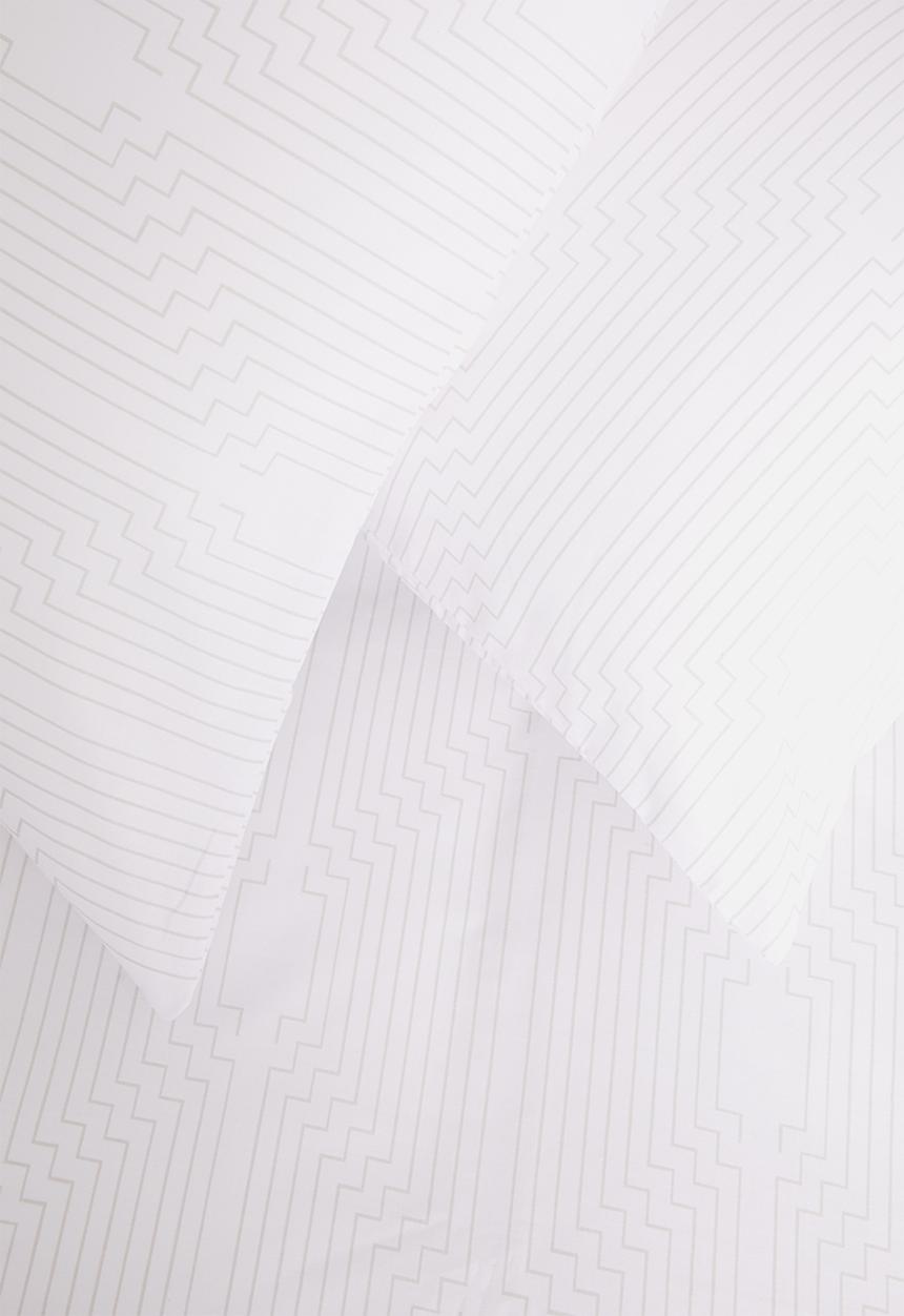 SF Collection - Wyatt printed duvet set - grey