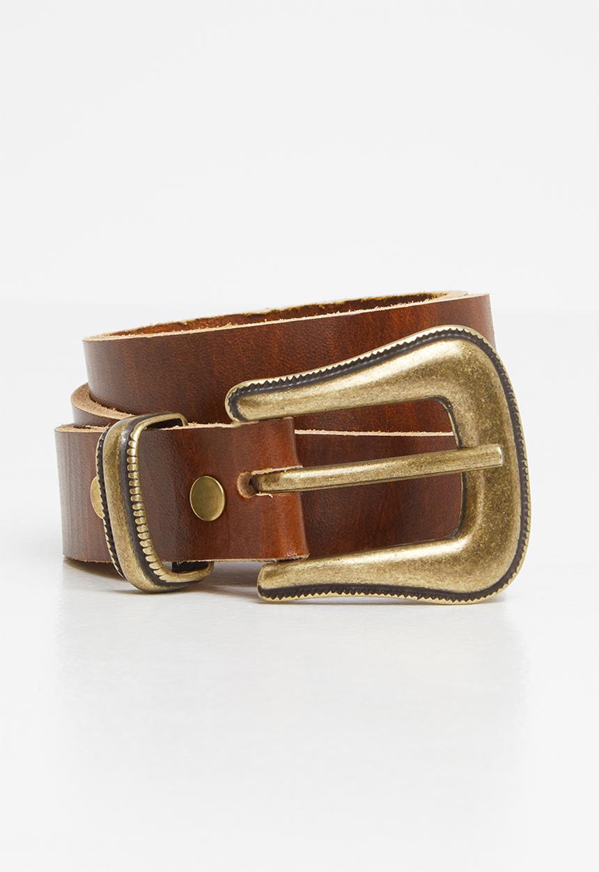 Superbalist - Zozi western belt - tan