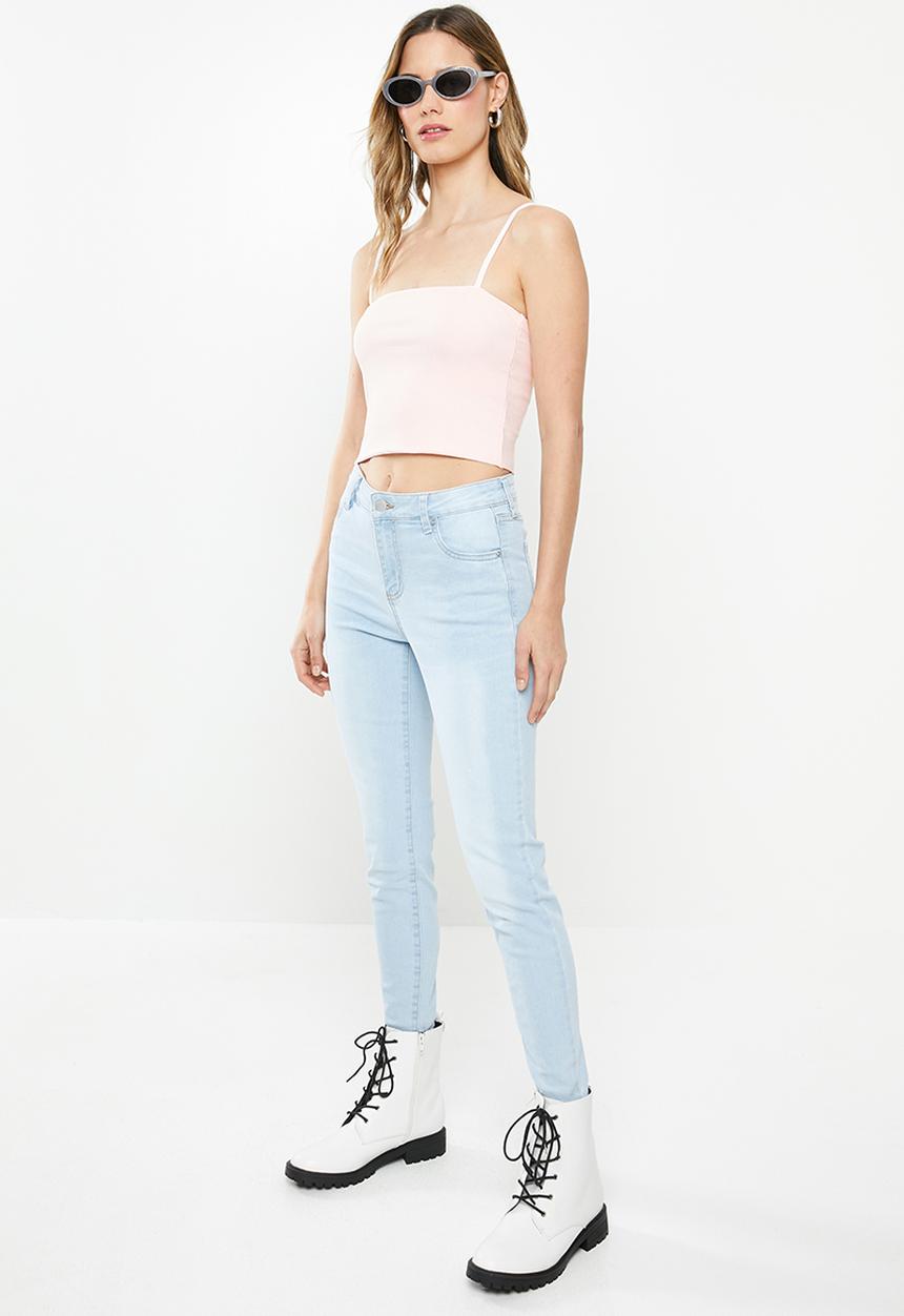 Factorie - Ribbing cami - pink