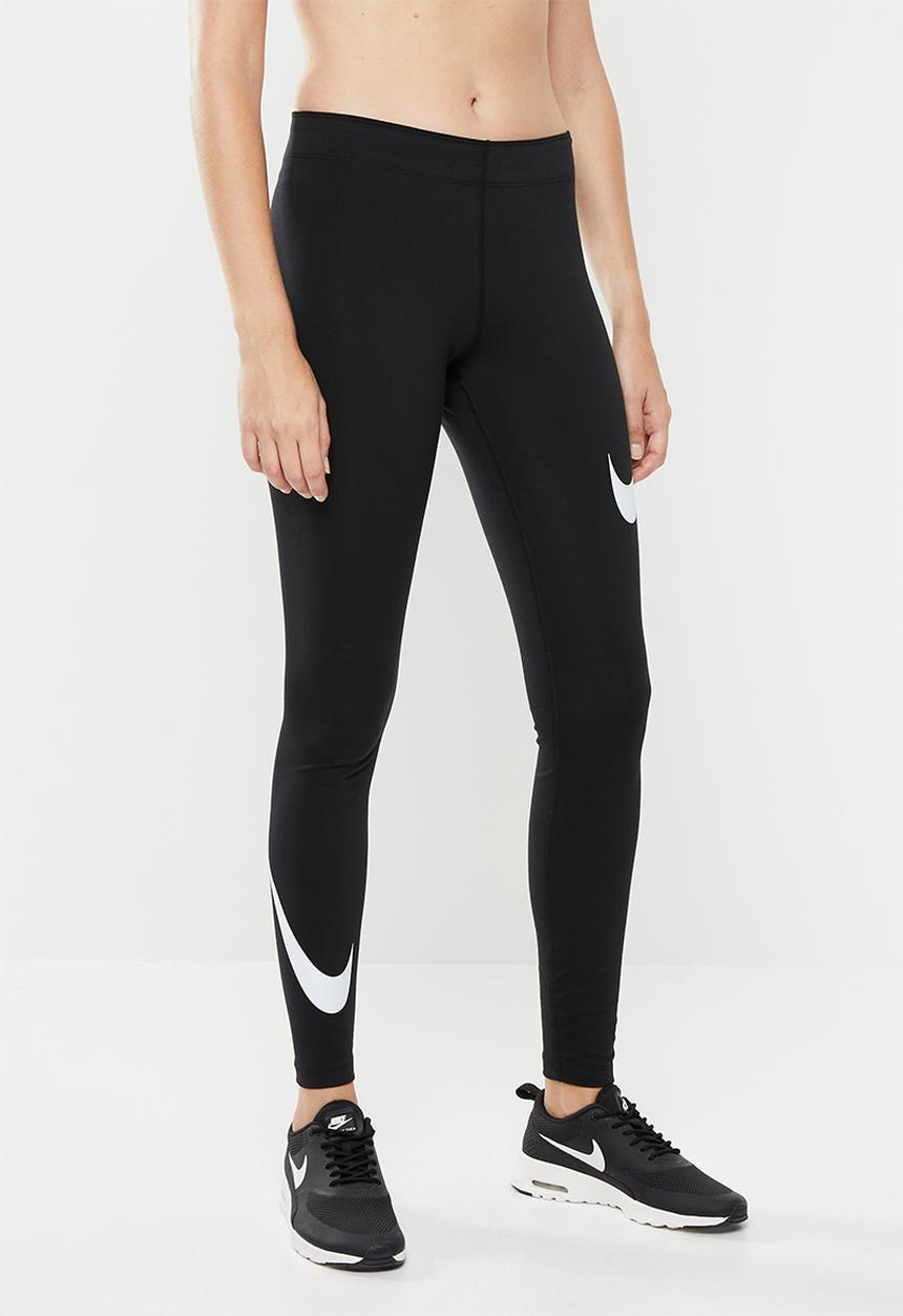 Nike - Nsw legasee swoosh legging - black