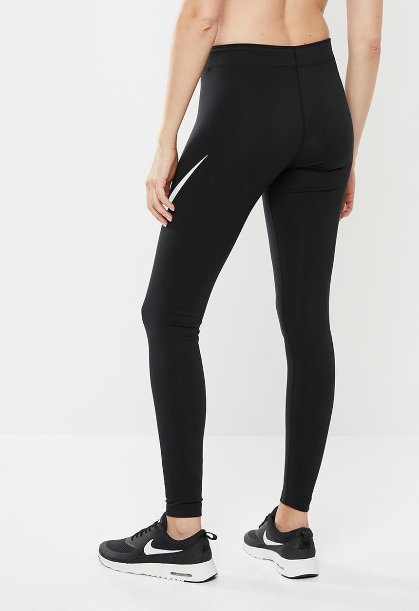Nike - Nsw legasee swoosh legging - black