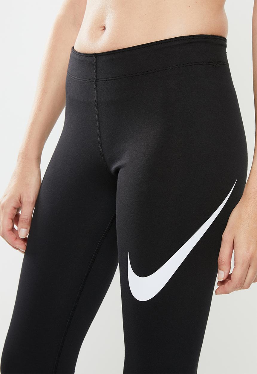 Nike - Nsw legasee swoosh legging - black