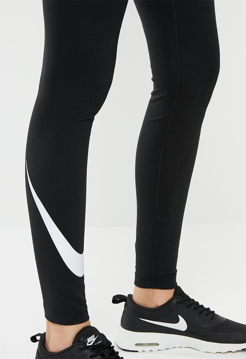Nike - Nsw legasee swoosh legging - black