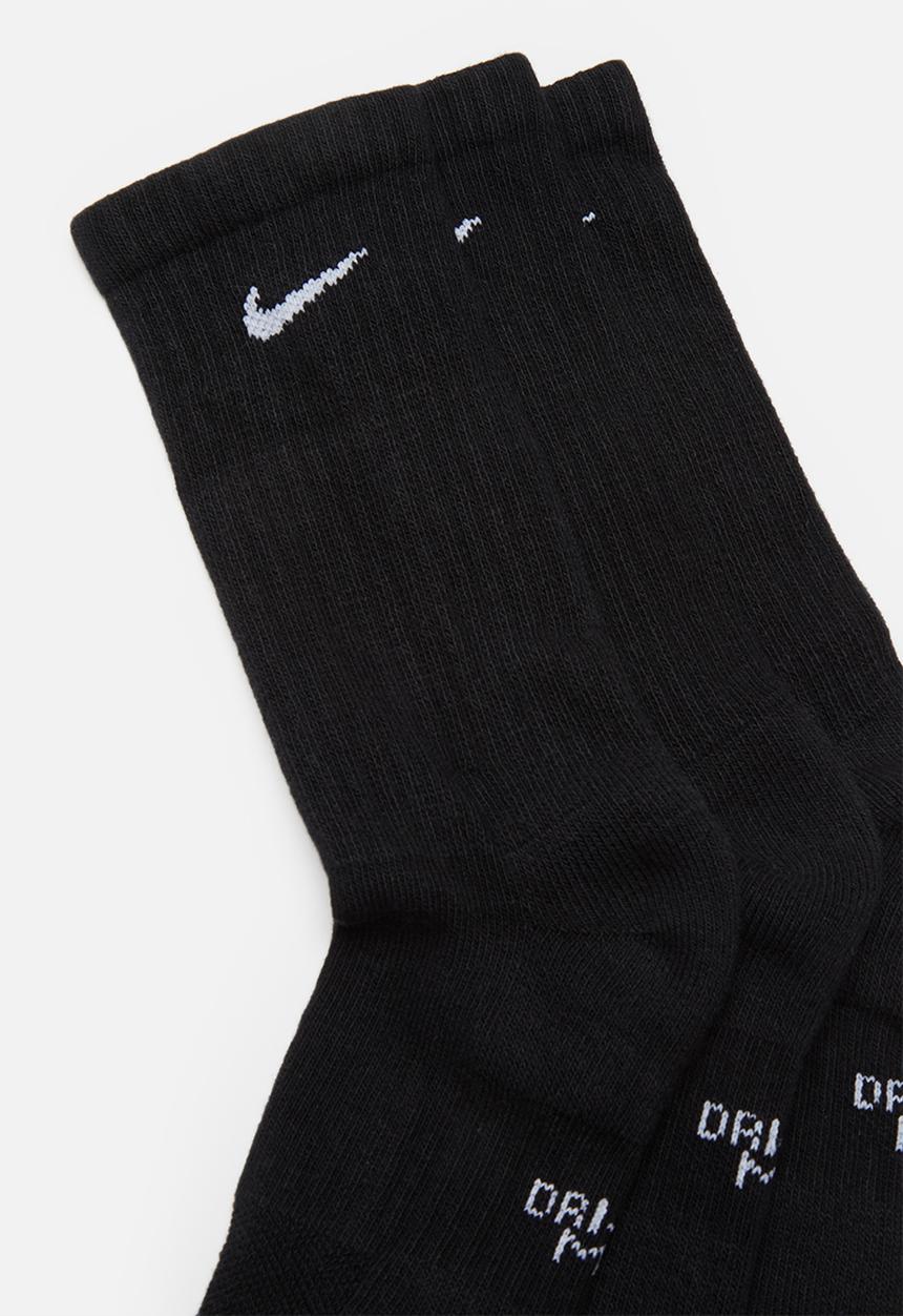 Nike - Young athletes Nike cush crew 3 pack - black