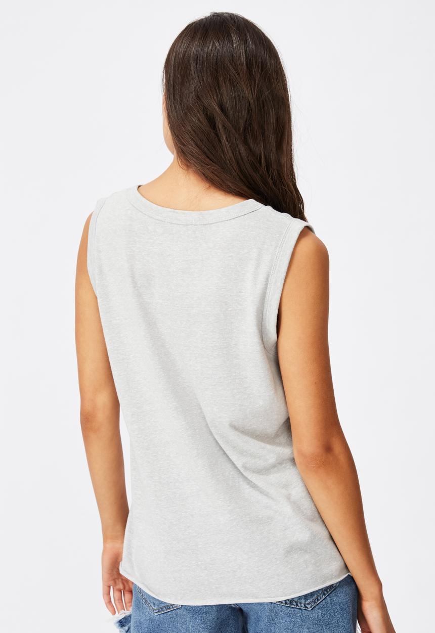 Cotton On - The heritage muscle tank top - grey