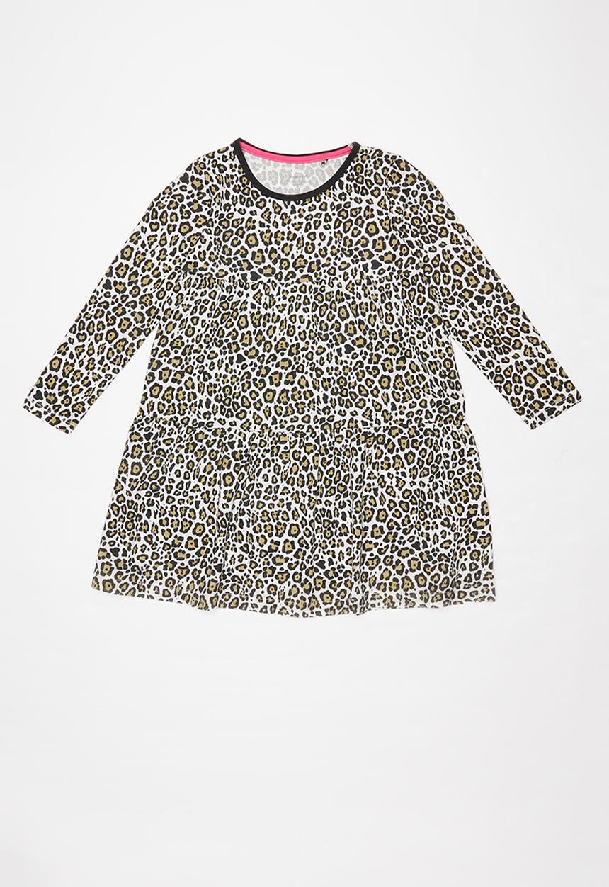 Name It - Foluffa long sleeve dress - multi