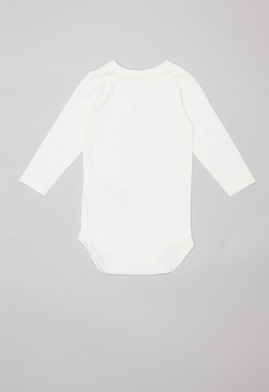 Name It - Momil long sleeve bodysuit - white