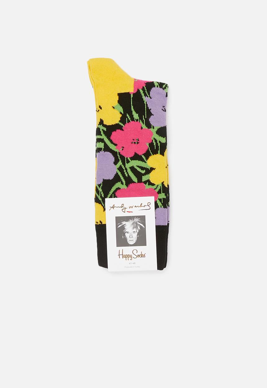 Happy Socks - Andy Warhol flower sock - multi 