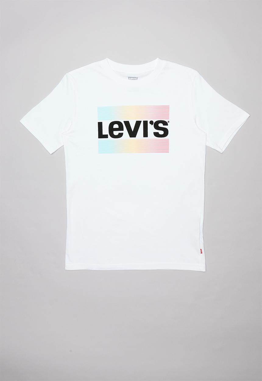 Levi’s® - Levi's boys California sportswear logo tee - white