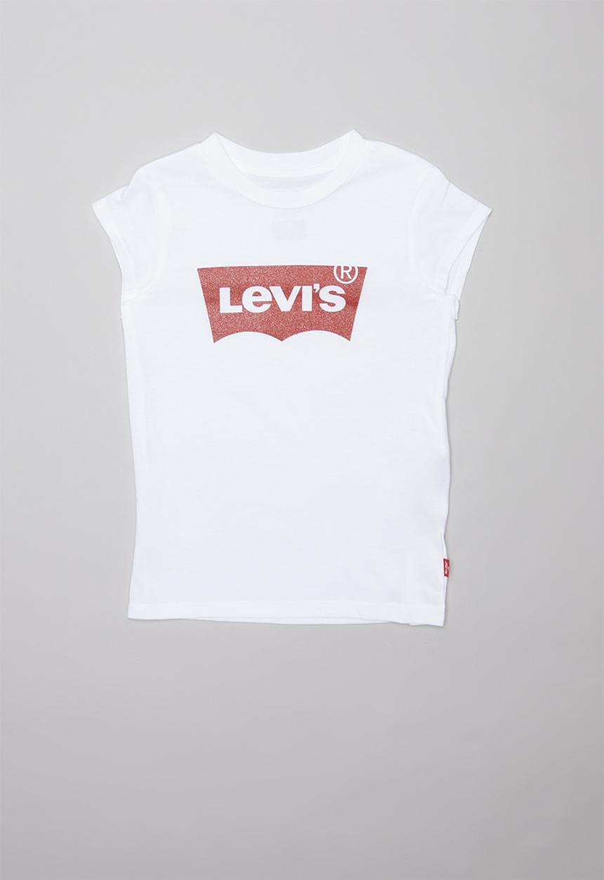 Levi’s® - Levi's girls short sleeve batwing tee - white