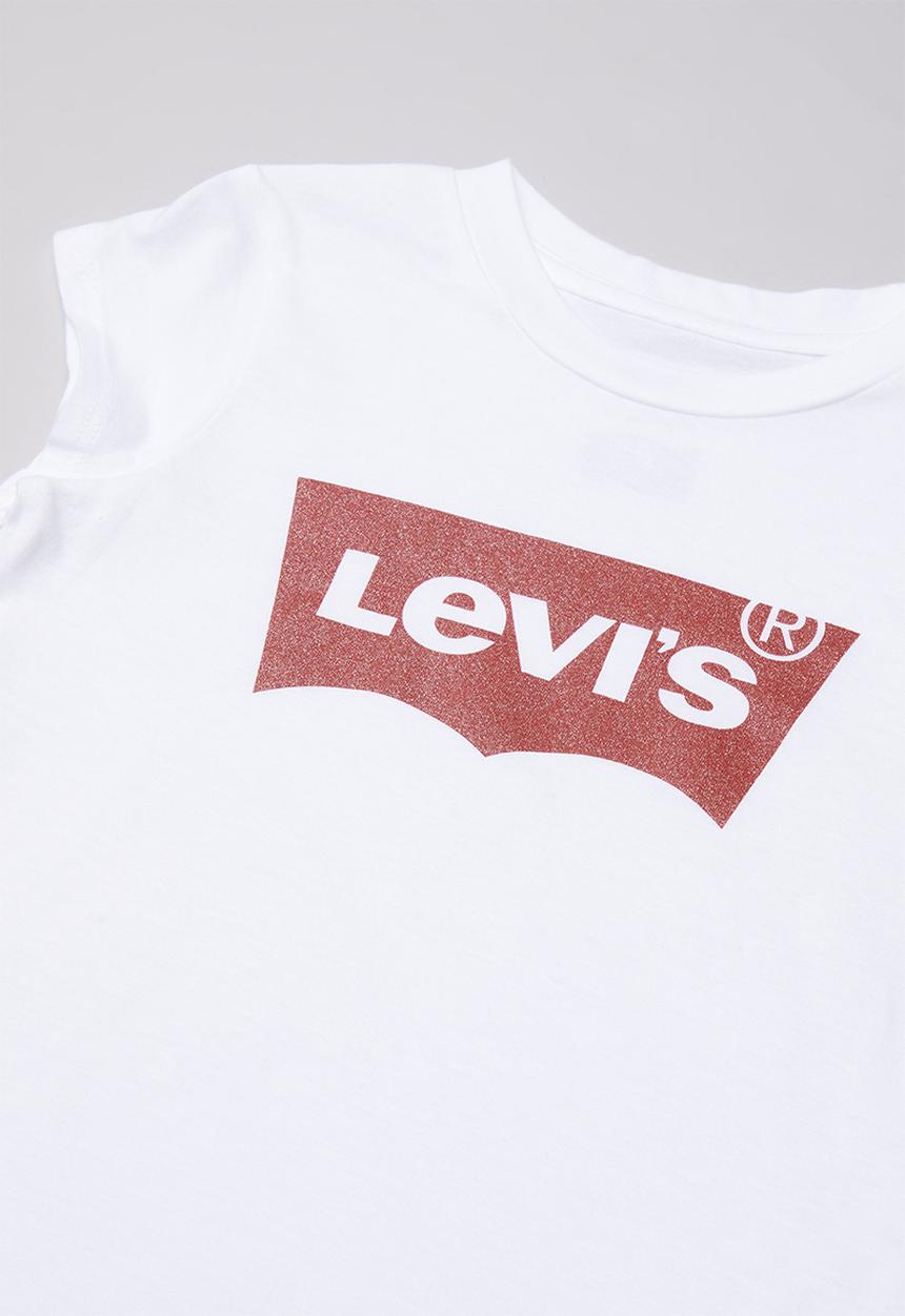 Levi’s® - Levi's girls short sleeve batwing tee - white