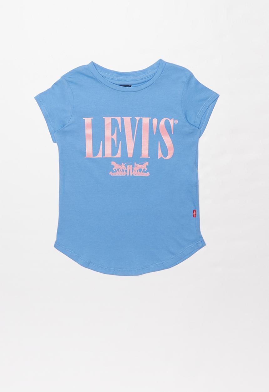 Levi’s® - Levi's girls round hem top - blue