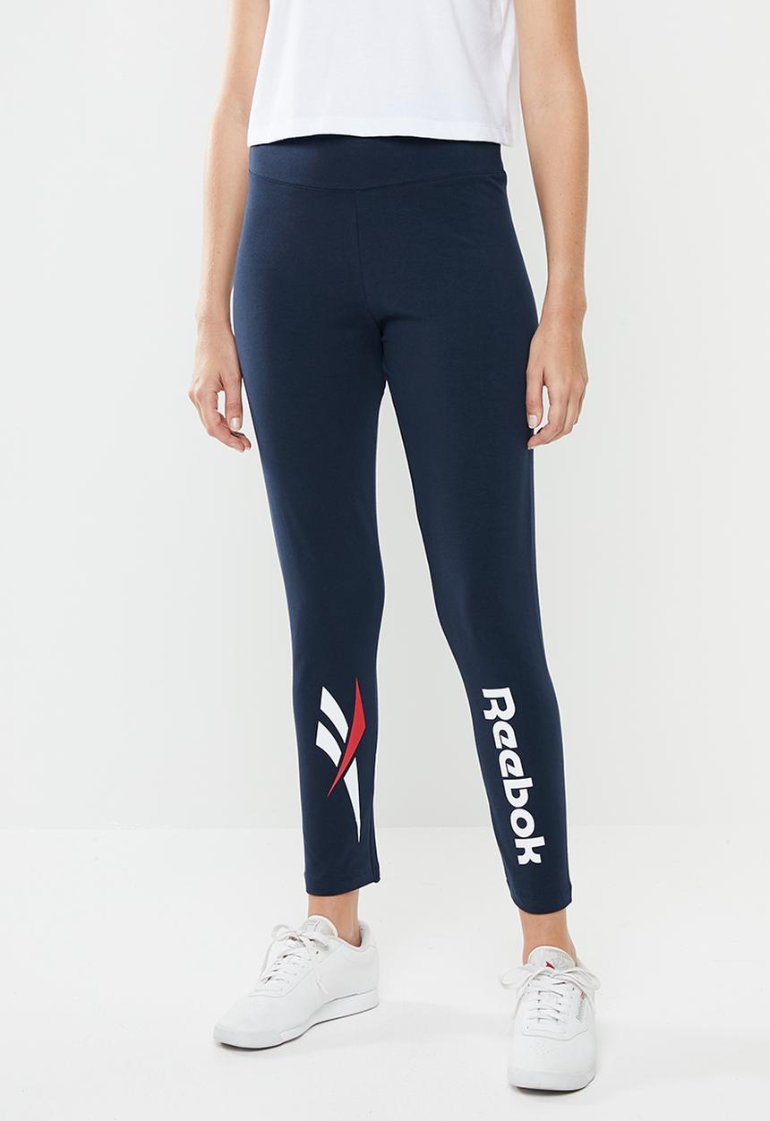 Reebok - Big logo leggings - navy
