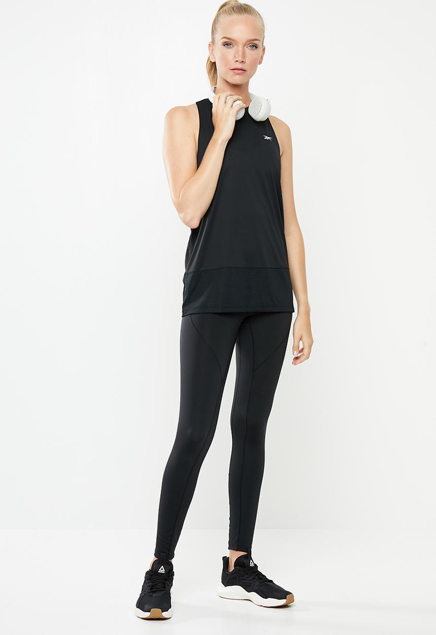 Reebok - Work out ready mesh tank - black