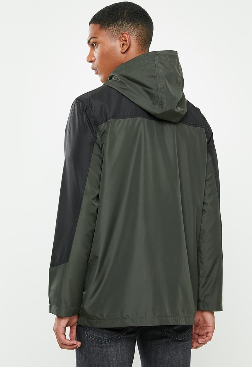 Brave Soul - Ramsberg bomber jacket - khaki & black 