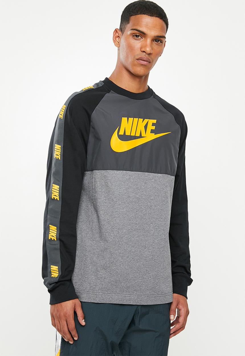 Nike - Nsw hybrid long sleeve tee - multi