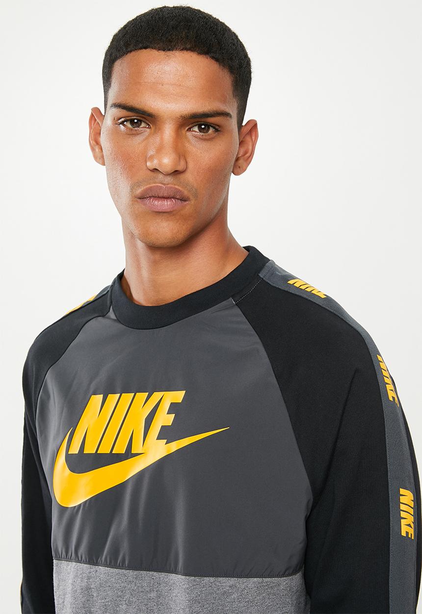 Nike - Nsw hybrid long sleeve tee - multi