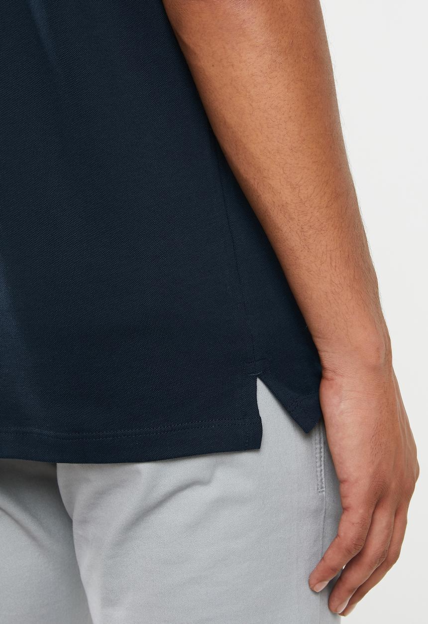Selected Homme - King short sleeve polo - blue