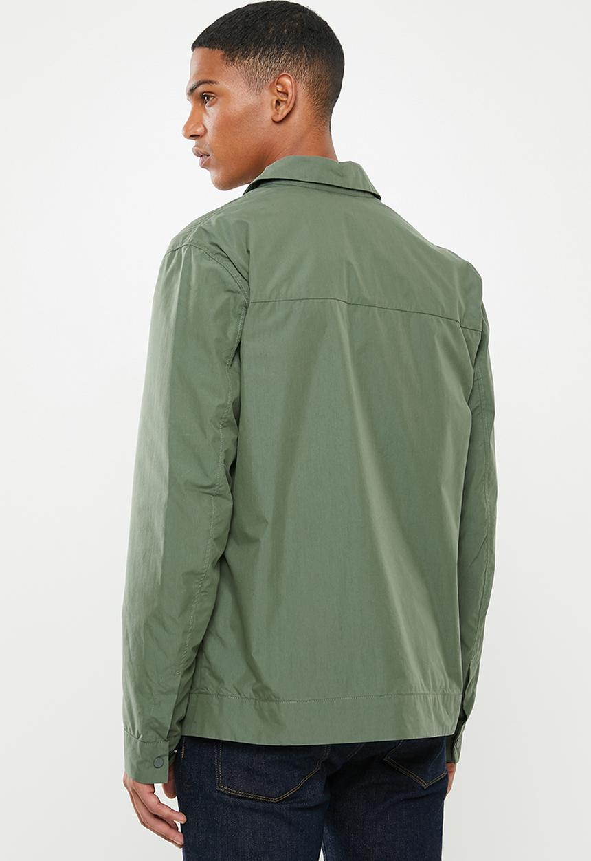 Selected Homme - Con shirt jacket - green