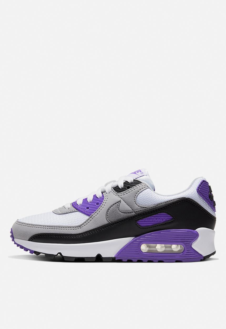 Nike - Air Max 90 - white / particle grey-hyper grape