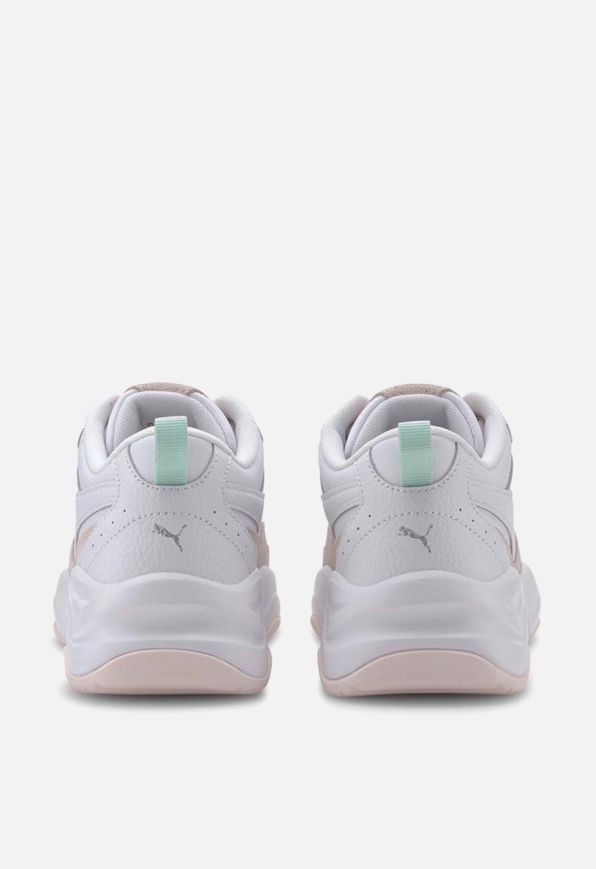 PUMA - Cilia lux - puma white-rosewater-mist green-puma silver