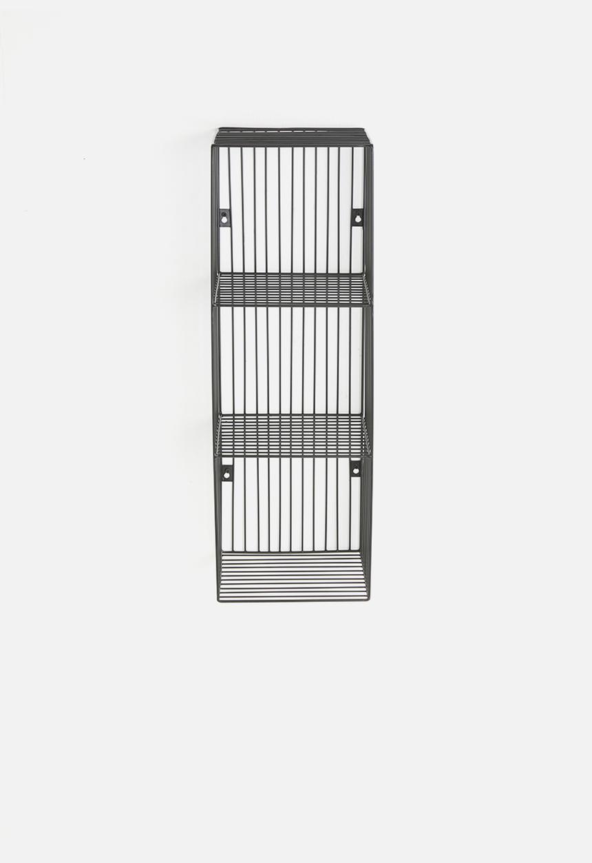 Sixth Floor - Wire wall shelf - black