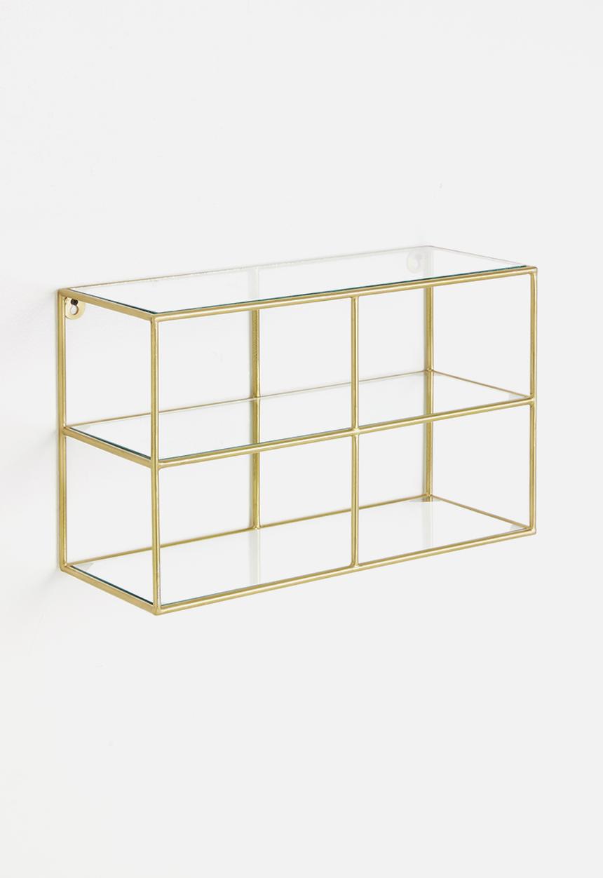 SF Collection - Cilla shelf - gold