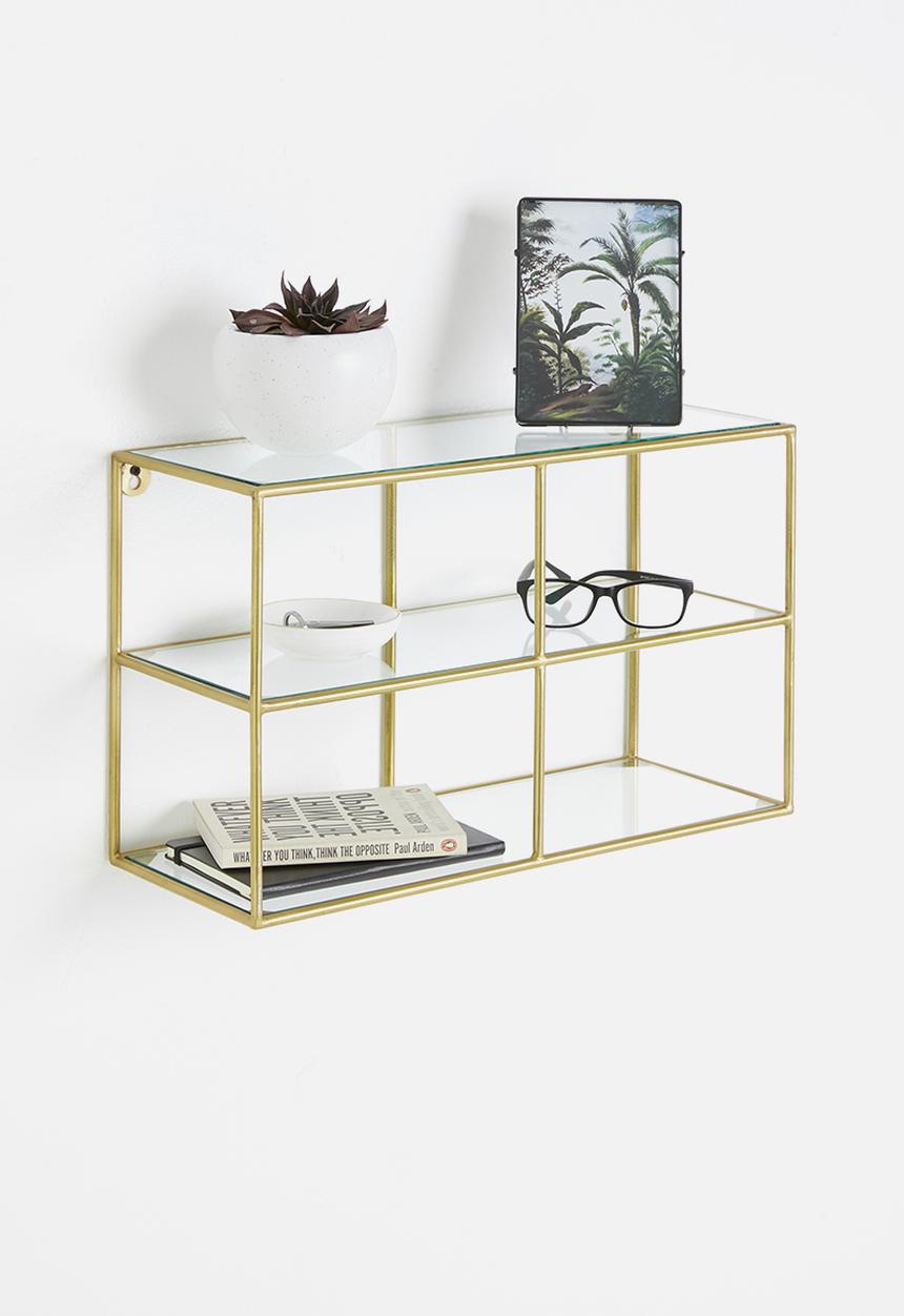SF Collection - Cilla shelf - gold