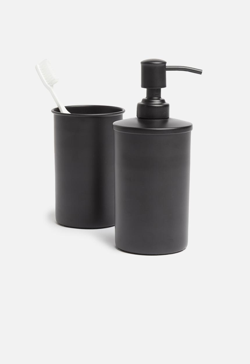 Sixth Floor - Yuki soap dispenser - black