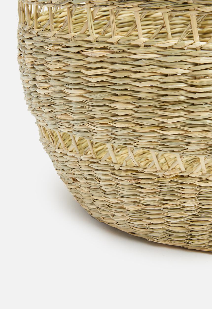 Sixth Floor - Woven storage basket - natural
