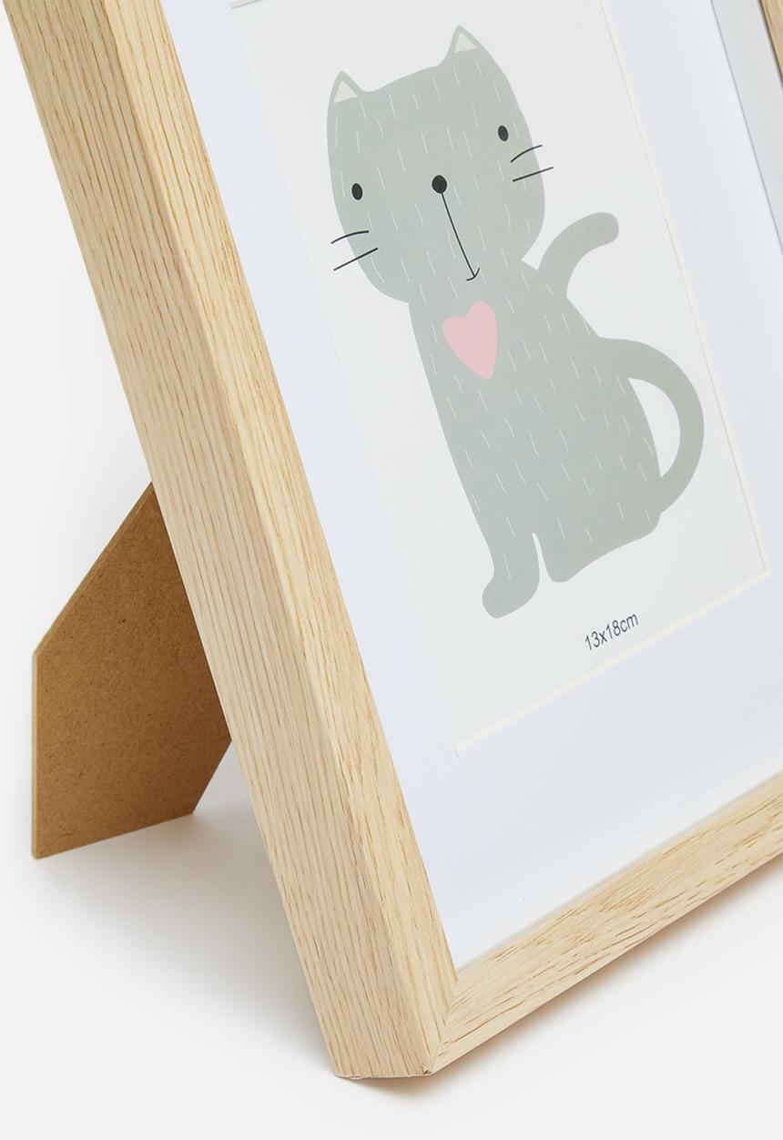 H&S - Kitty photo frame - natural