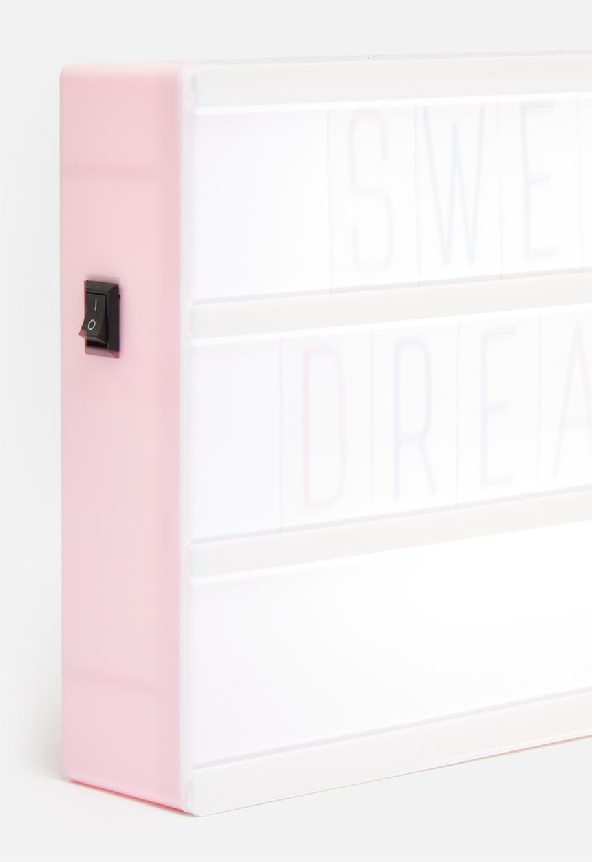 H&S - Light box - pink