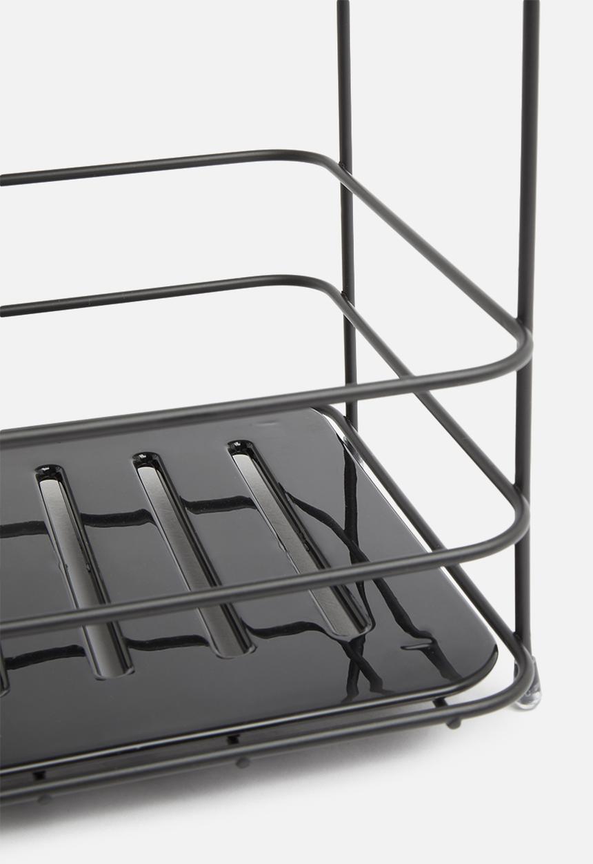 Bathroom Solutions - Standing bathroom rack - black