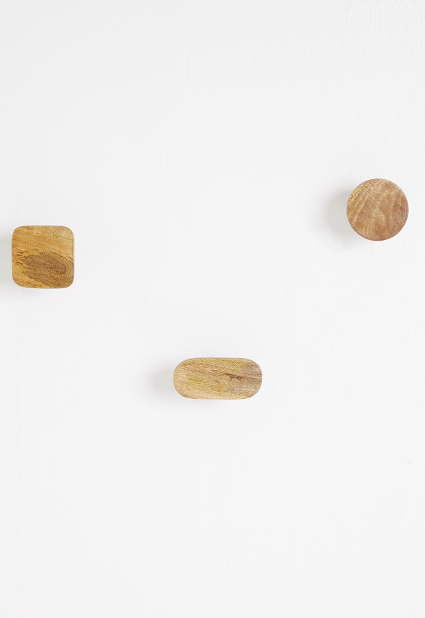 Sixth Floor - Sape hooks set of 3 - Neutral