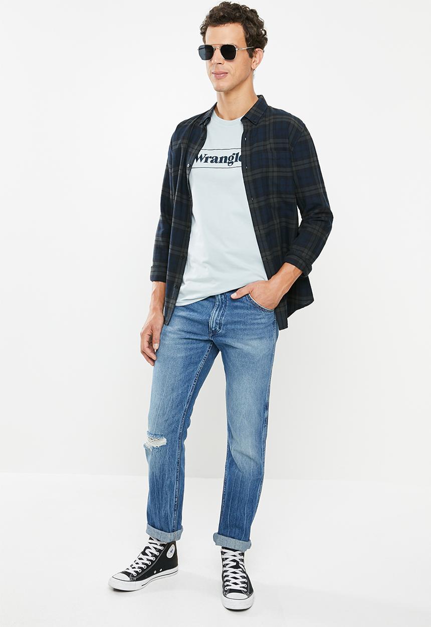 Wrangler - Juicy short sleeve tee - blue