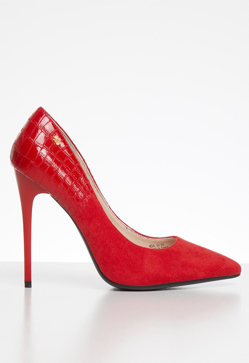 Miss Black - Ida court - red