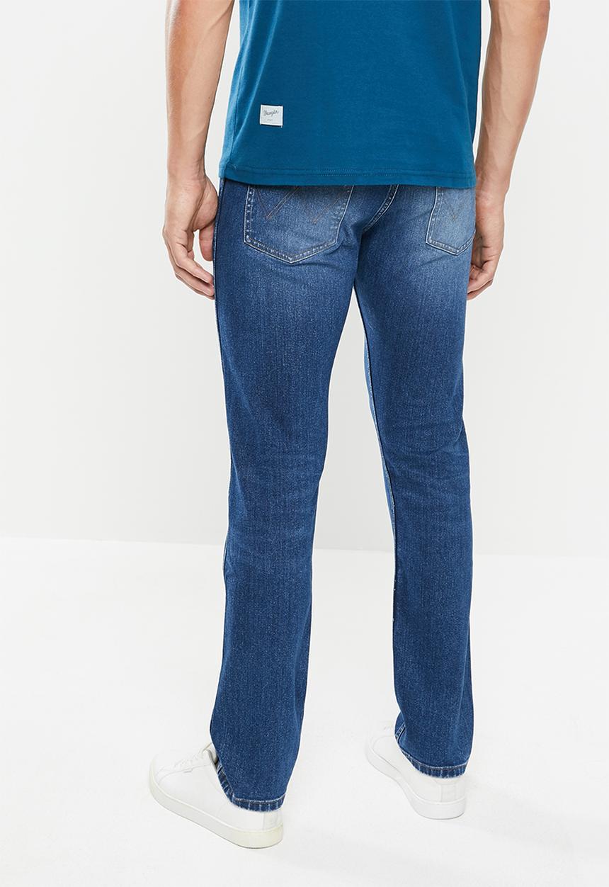 Wrangler - Icon slim fit jeans - blue