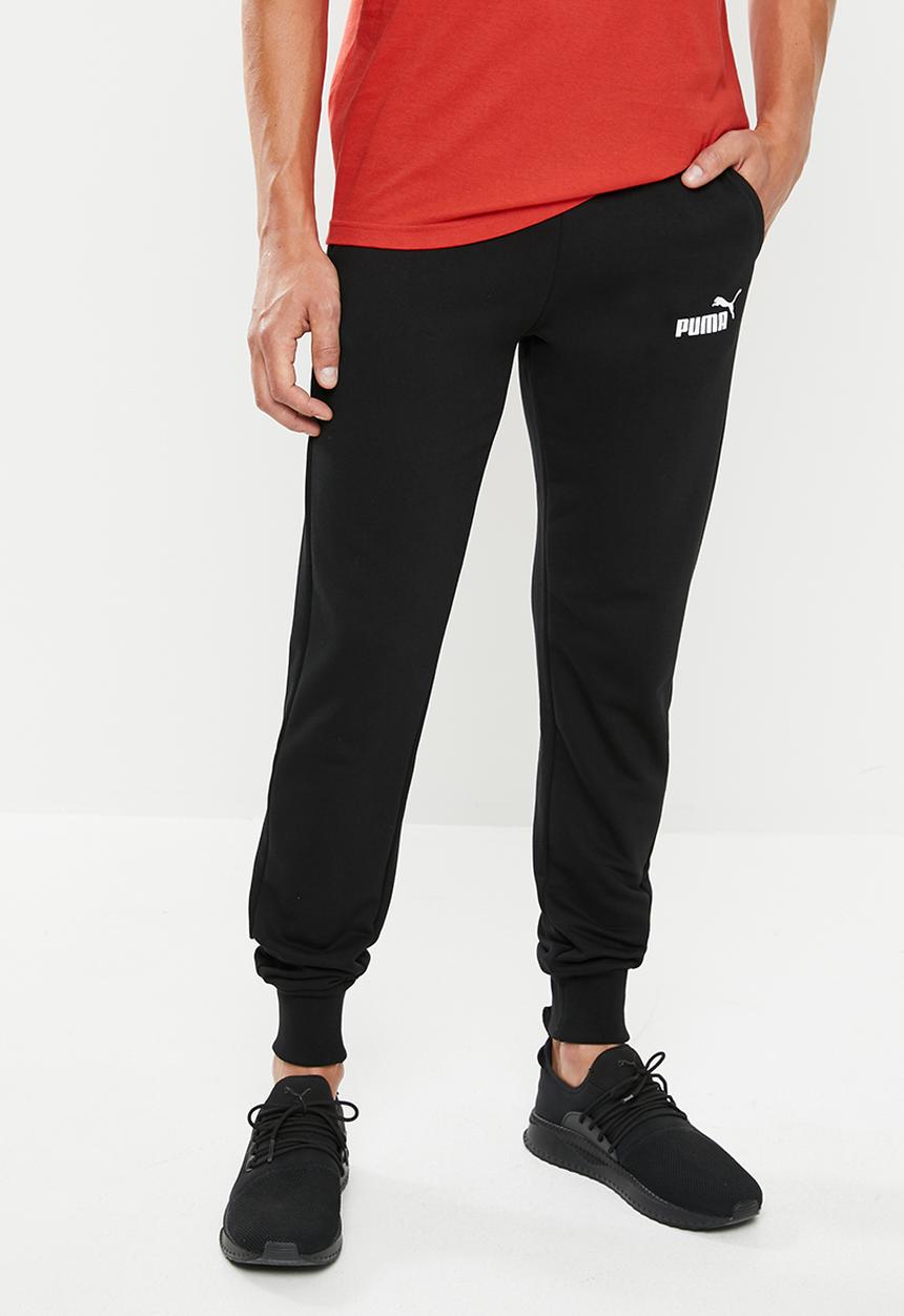 PUMA - Ess+ slim track pants - black 