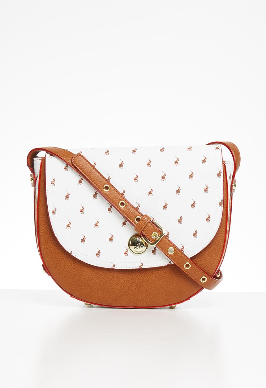 POLO - Heritage flap over sling - white