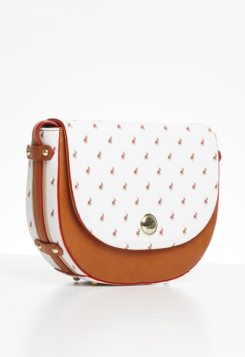 POLO - Heritage flap over sling - white