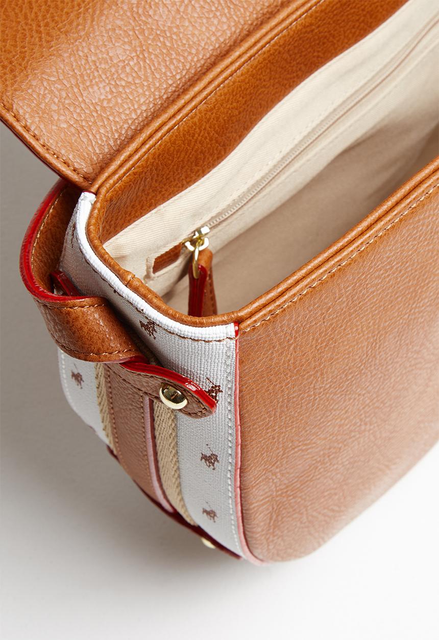 POLO - Heritage flap over sling - white