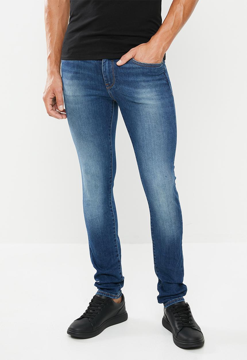 GUESS - Leo super skinny jeans - blue