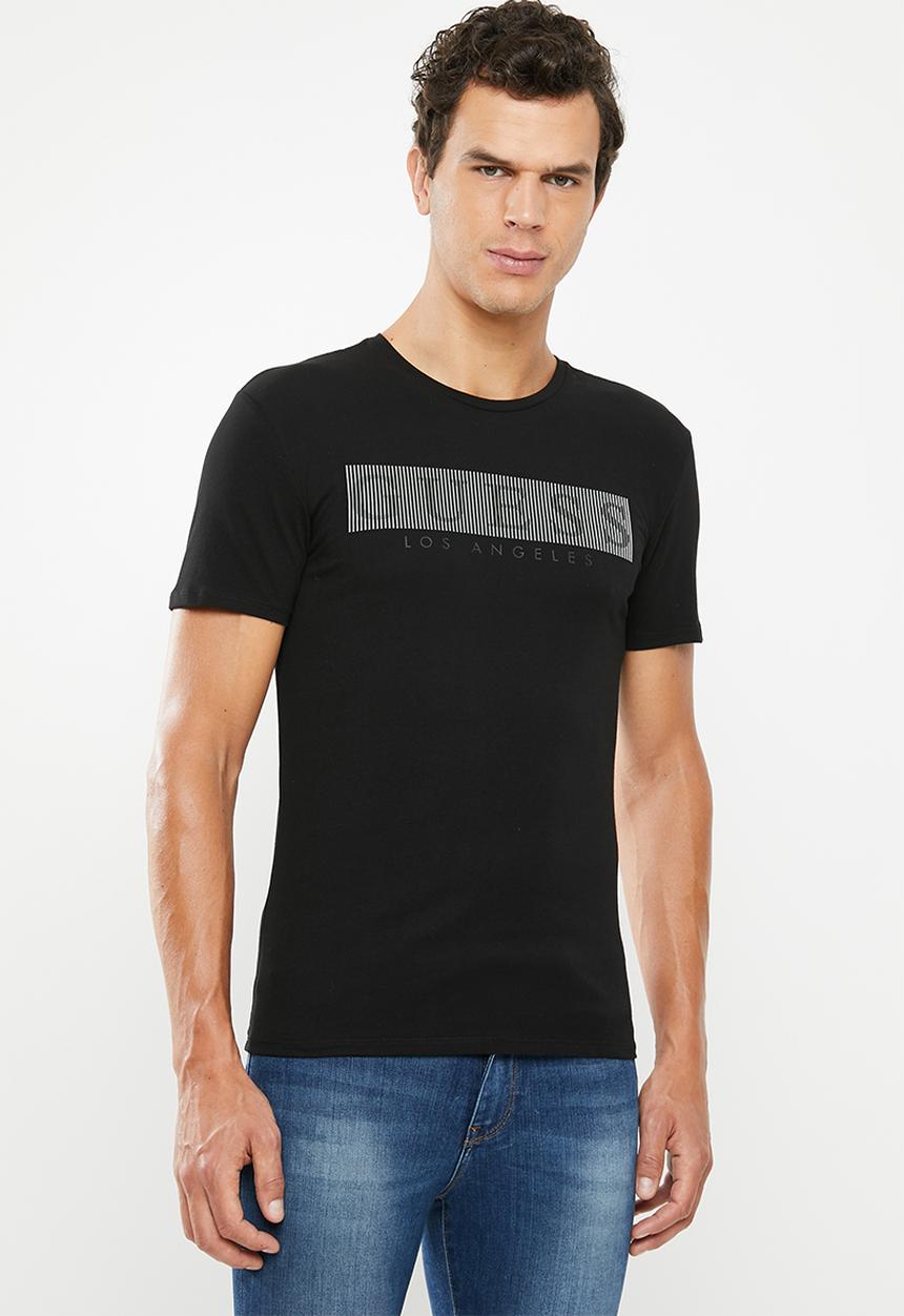 GUESS - Mistery short sleeve tee - black