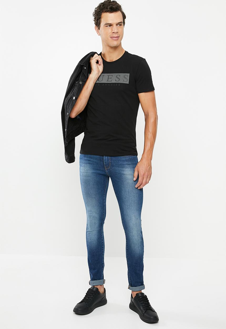 GUESS - Mistery short sleeve tee - black